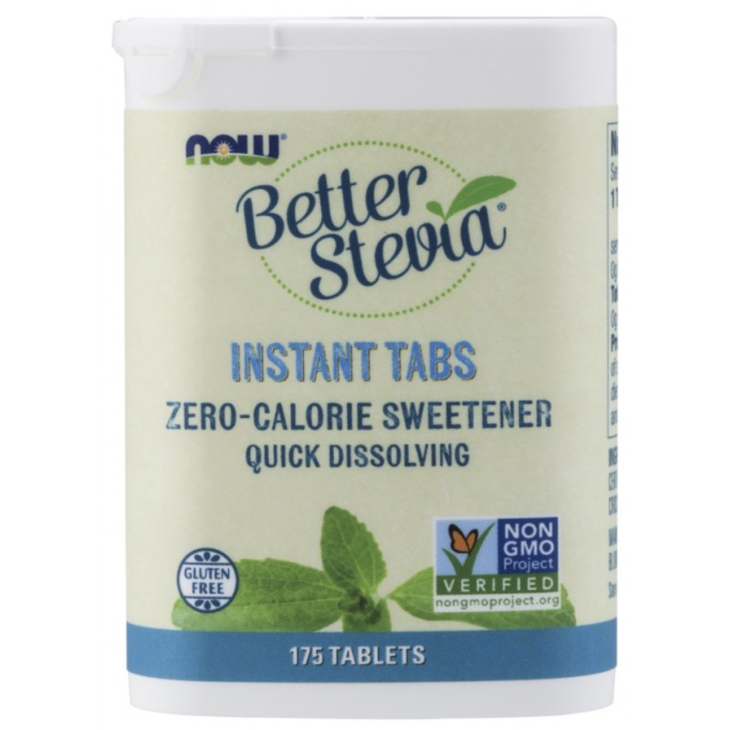 NOW Better Stevia Instant 175 tabletid